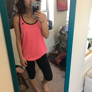 Watermelon pink racerback